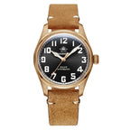 Montre Mécanique Automatique Homme - Style Bronze Vintage