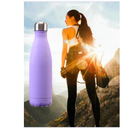 Gourde Mug Isotherme Inox — Surface Soft-Touch Premium Café & Thé