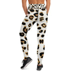 Legging Yoga Femme Imprimé All-Over – Stretch 4 Directions, Taille Haute