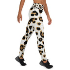 Legging Yoga Femme Imprimé All-Over – Stretch 4 Directions, Taille Haute