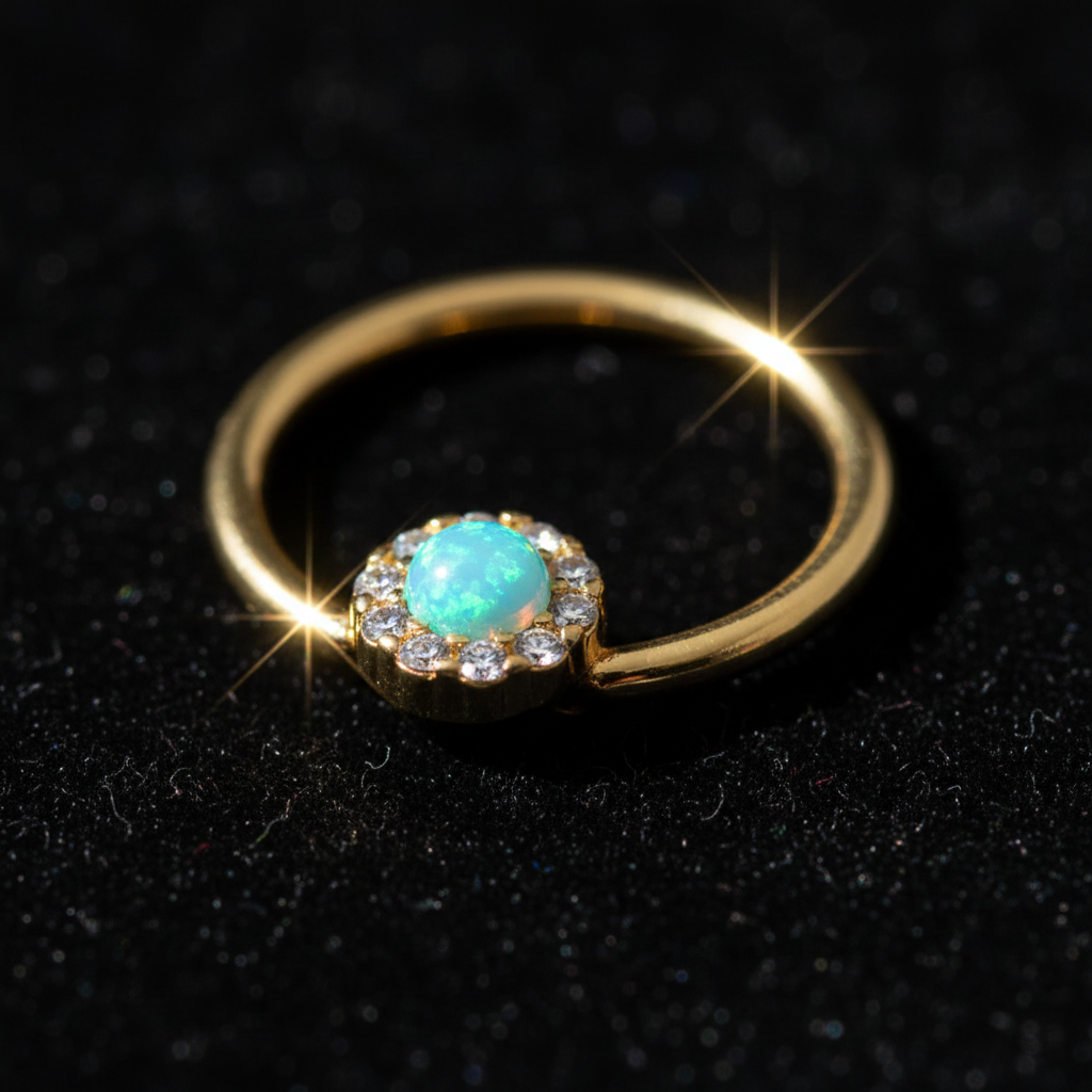 Anneau aqua macro