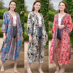 Traje de baño estampado con protección UV — Conjunto de bikini de verano 2026 para mujer