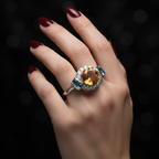 Bague portée