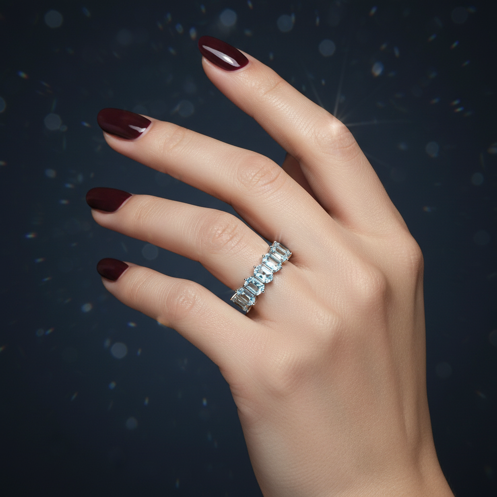 Bague portée