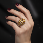 Bague portée