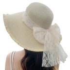 Chapeau Anti-UV Enfant Nœud Papillon — Protection Solaire Été 2026
