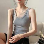 Gilet Sans Manches Femme - Blouse Légère Été