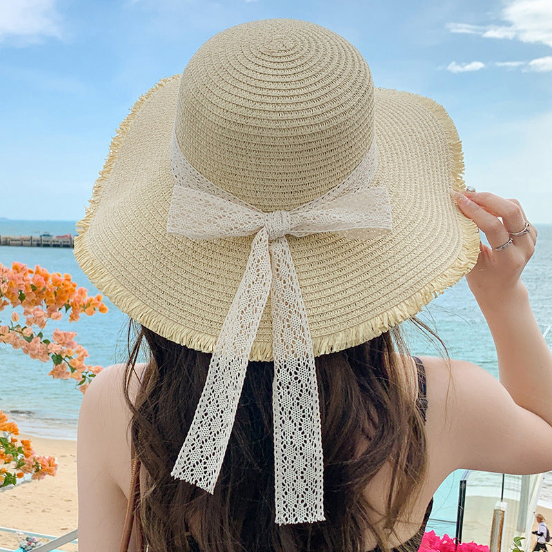 Chapeau Anti-UV Enfant Nœud Papillon — Protection Solaire Été 2026