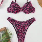 Bikini Léopard Sexy Dos Nu — Maillot de Bain Deux Pièces Femme Été 2026