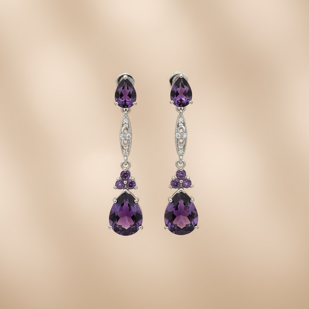 Boucles fond beige
