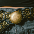 Leather belt Rona-1
