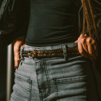 Leather Belt Orbit-2