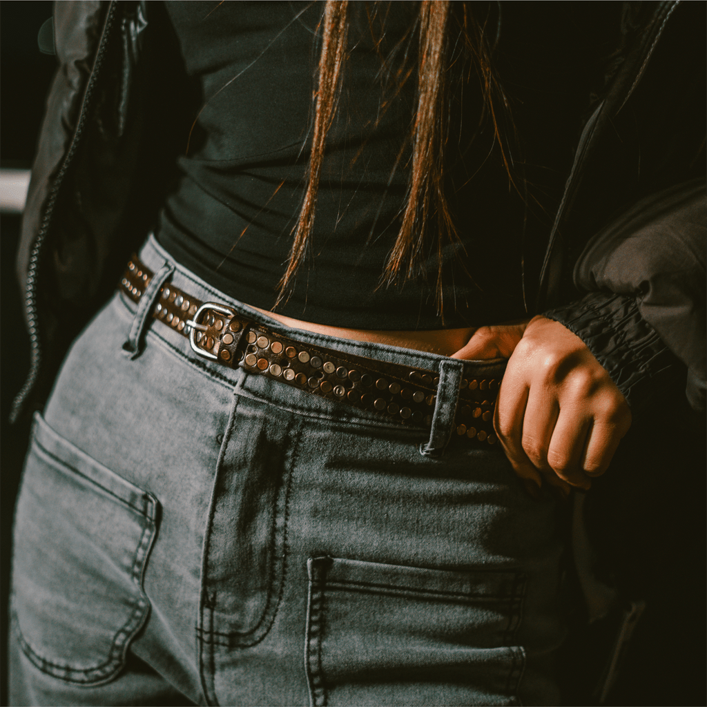 Leather Belt Orbit-1