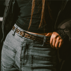 Leather Belt Orbit-1