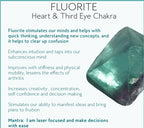 Bracelet Fluorite Arc-en-Ciel & Quartz Cristal — Pierres Naturelles Femme