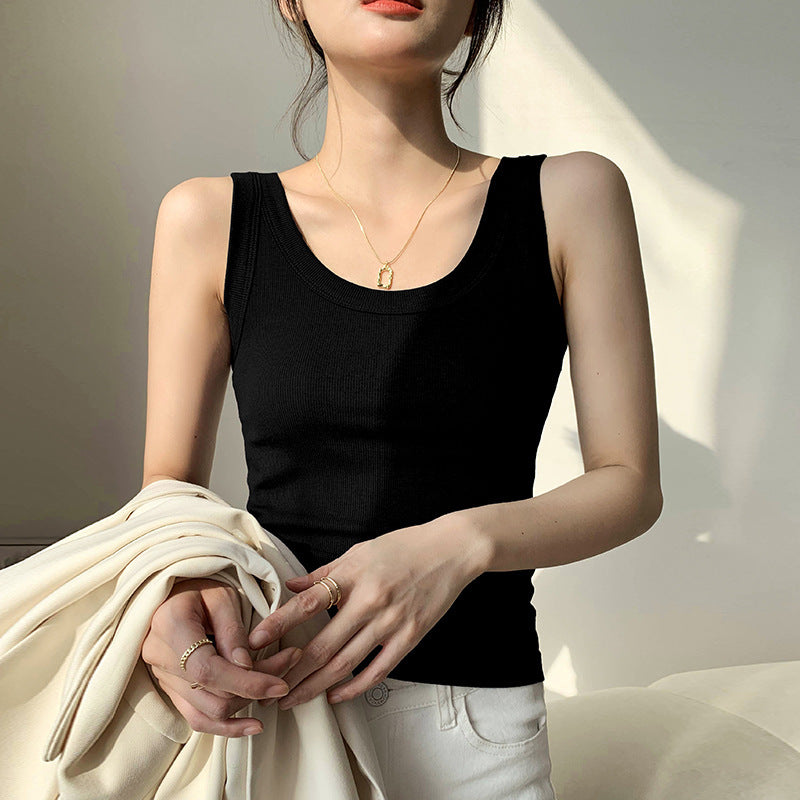 Gilet Sans Manches Femme - Blouse Légère Été