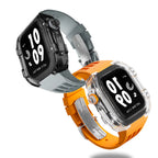 Bracelet Montre Silicone Transparent - Caoutchouc Fluoré