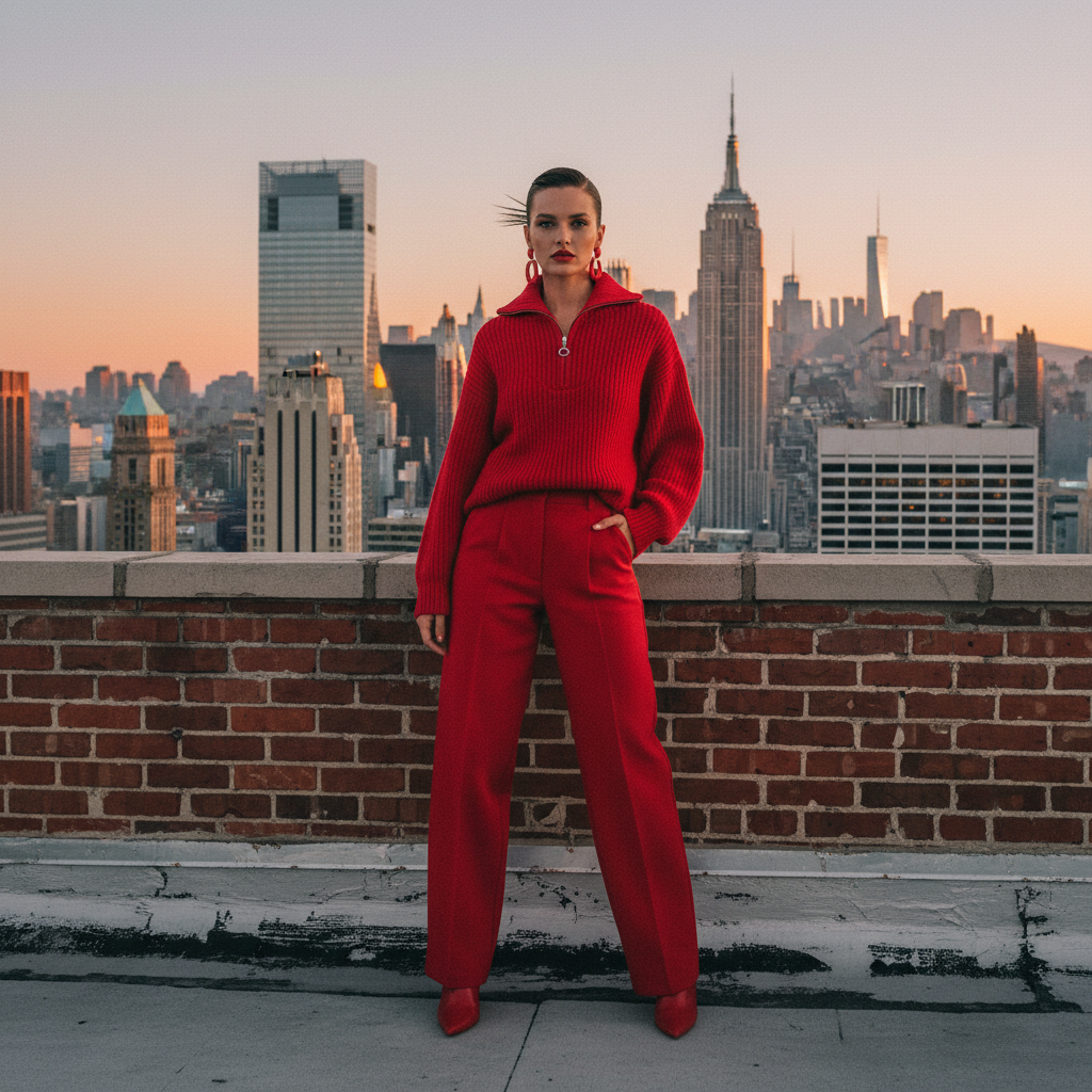 Editorial rooftop NYC