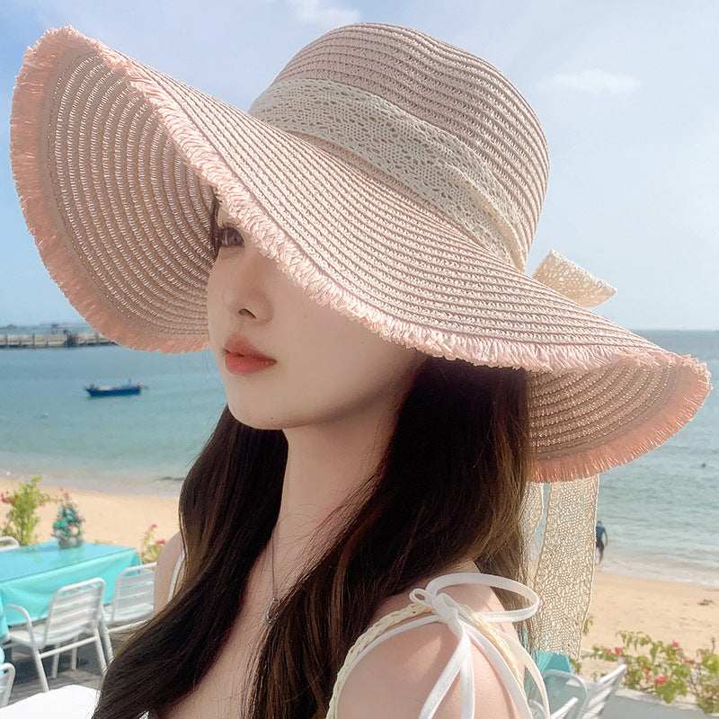 Chapeau Anti-UV Enfant Nœud Papillon — Protection Solaire Été 2026