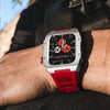 Bracelet Montre Acier Inoxydable - Boitier Protecteur
