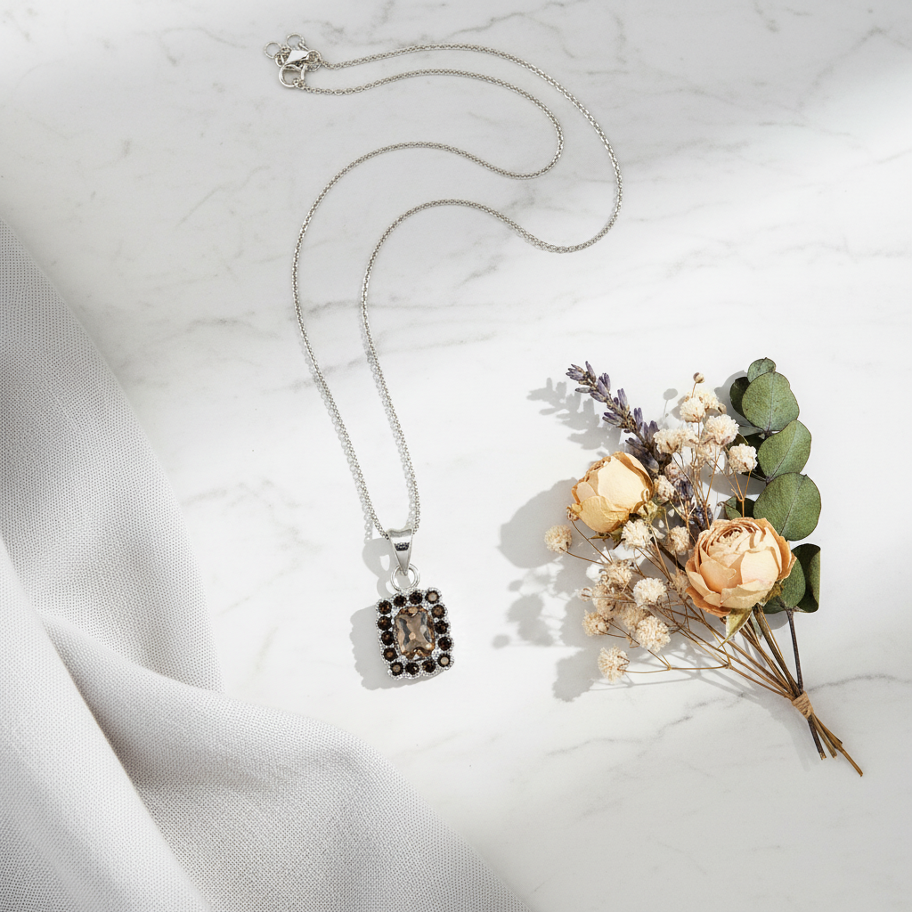 Flat lay marbre