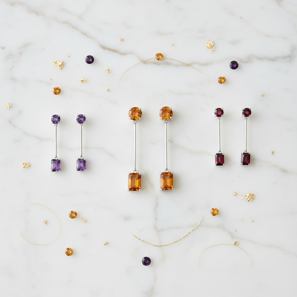Flat lay trio