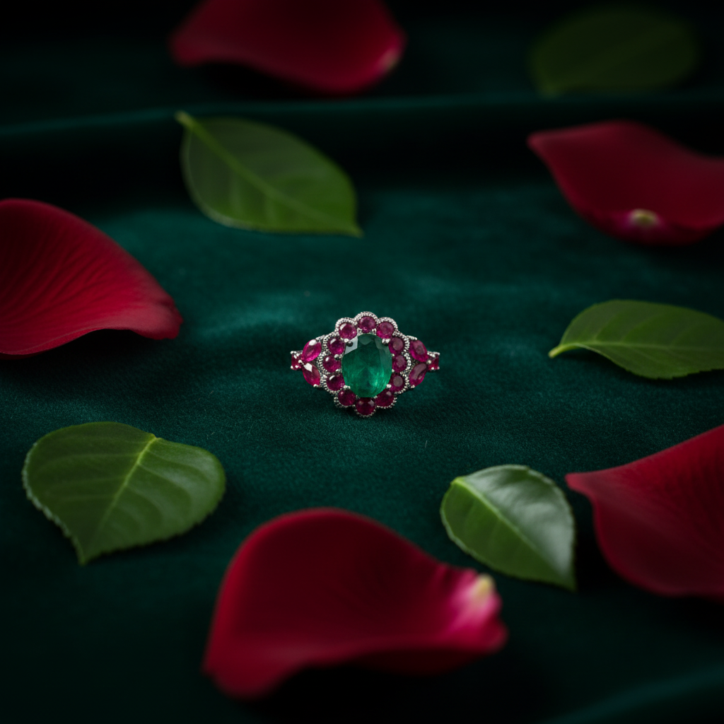 Flat lay velours