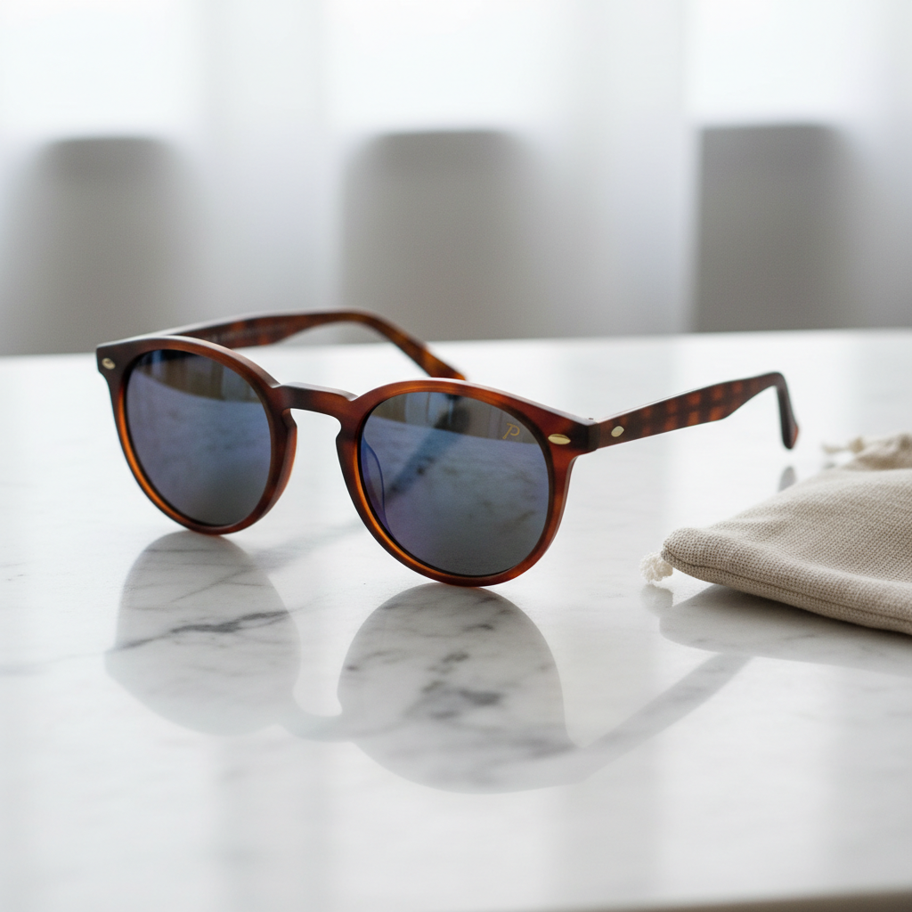 Lunettes fond blanc