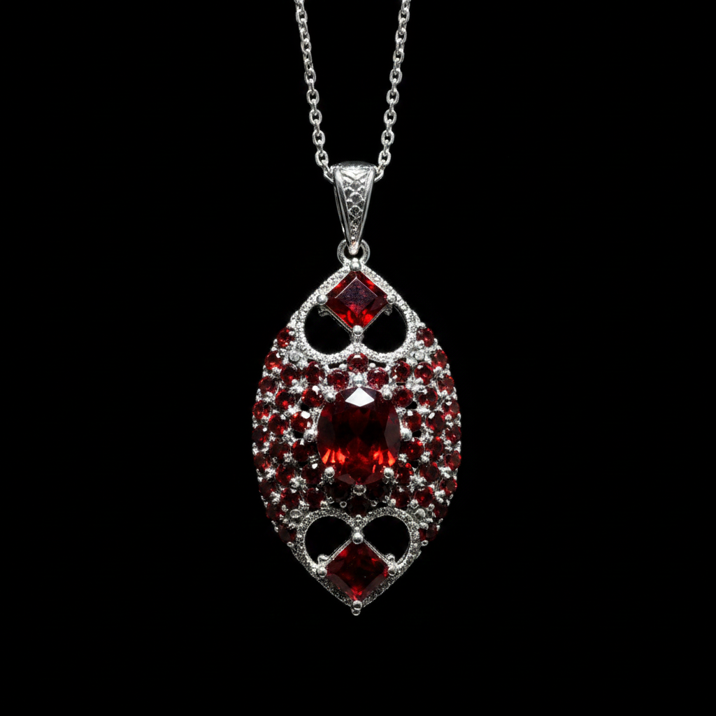 Pendentif fond noir