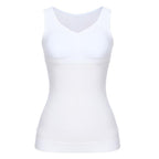 Top Sans Manches Femme avec Brassière Intégrée Amovible – Camisole Casual Confort S à XXL
