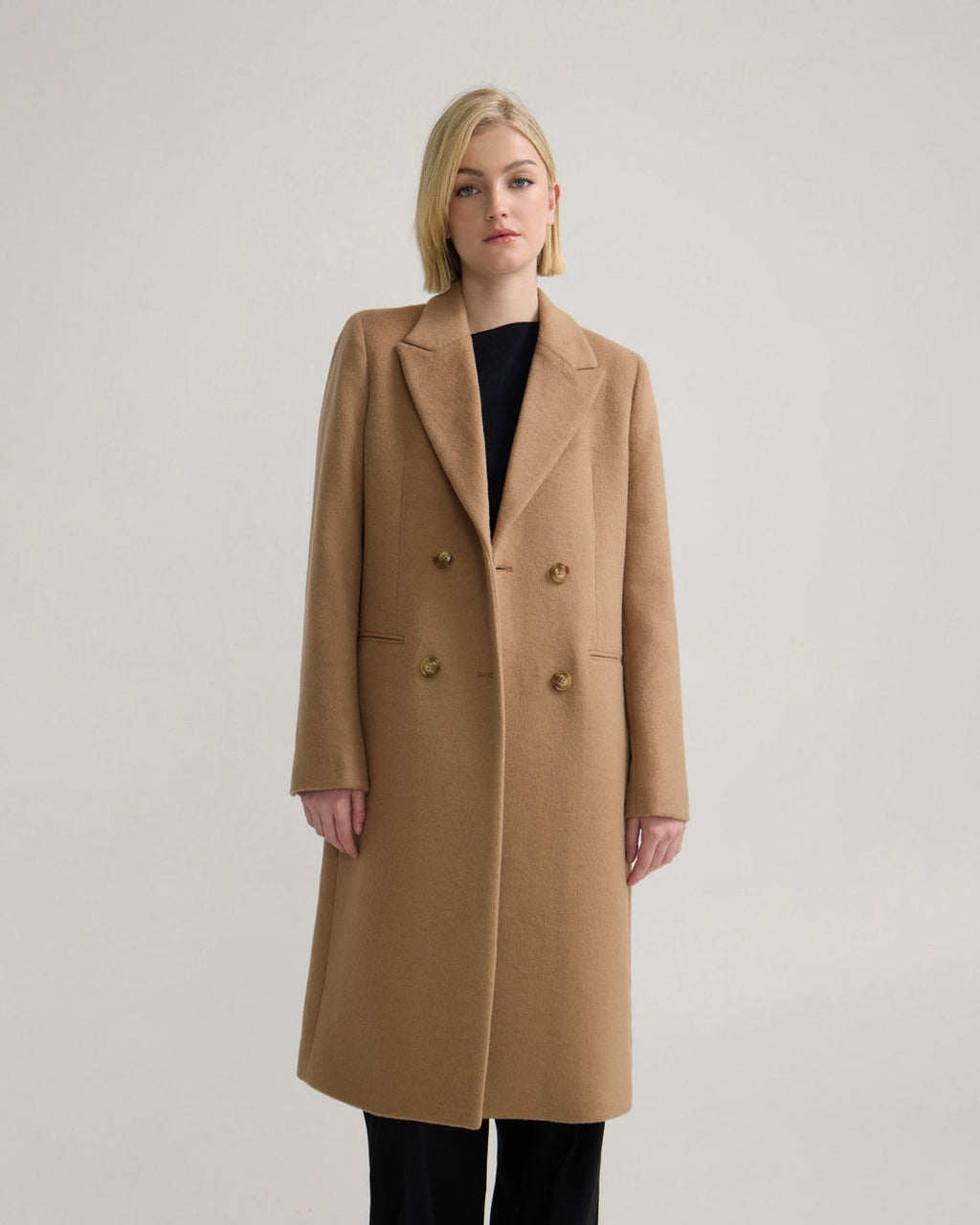 Women's Plus Size Wool Coat – Warmth & Winter Elegance | FuturaTrend