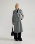 Women's Long Wool Coat – Classic Cut & Winter Comfort | FuturaTrend
