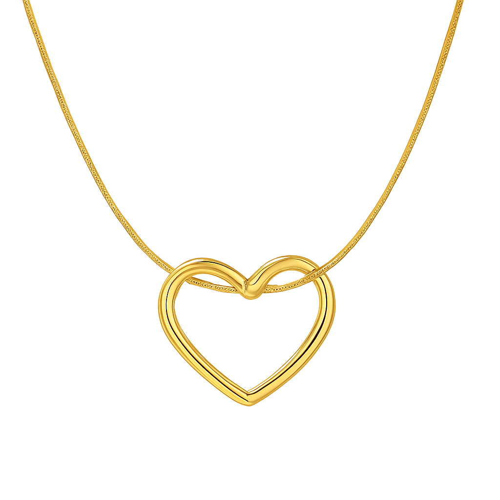 Heart Pendant Necklace – Elegant Love Jewelry – Women